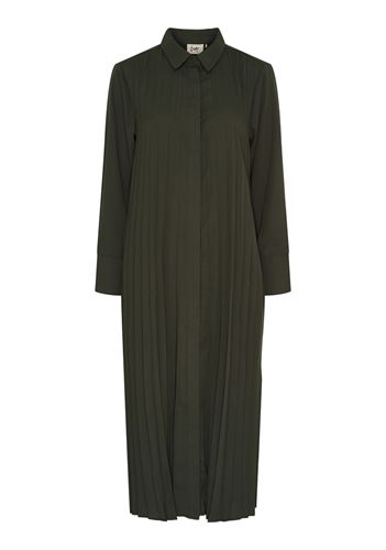 Klänningar - Frida pleat dress – Army